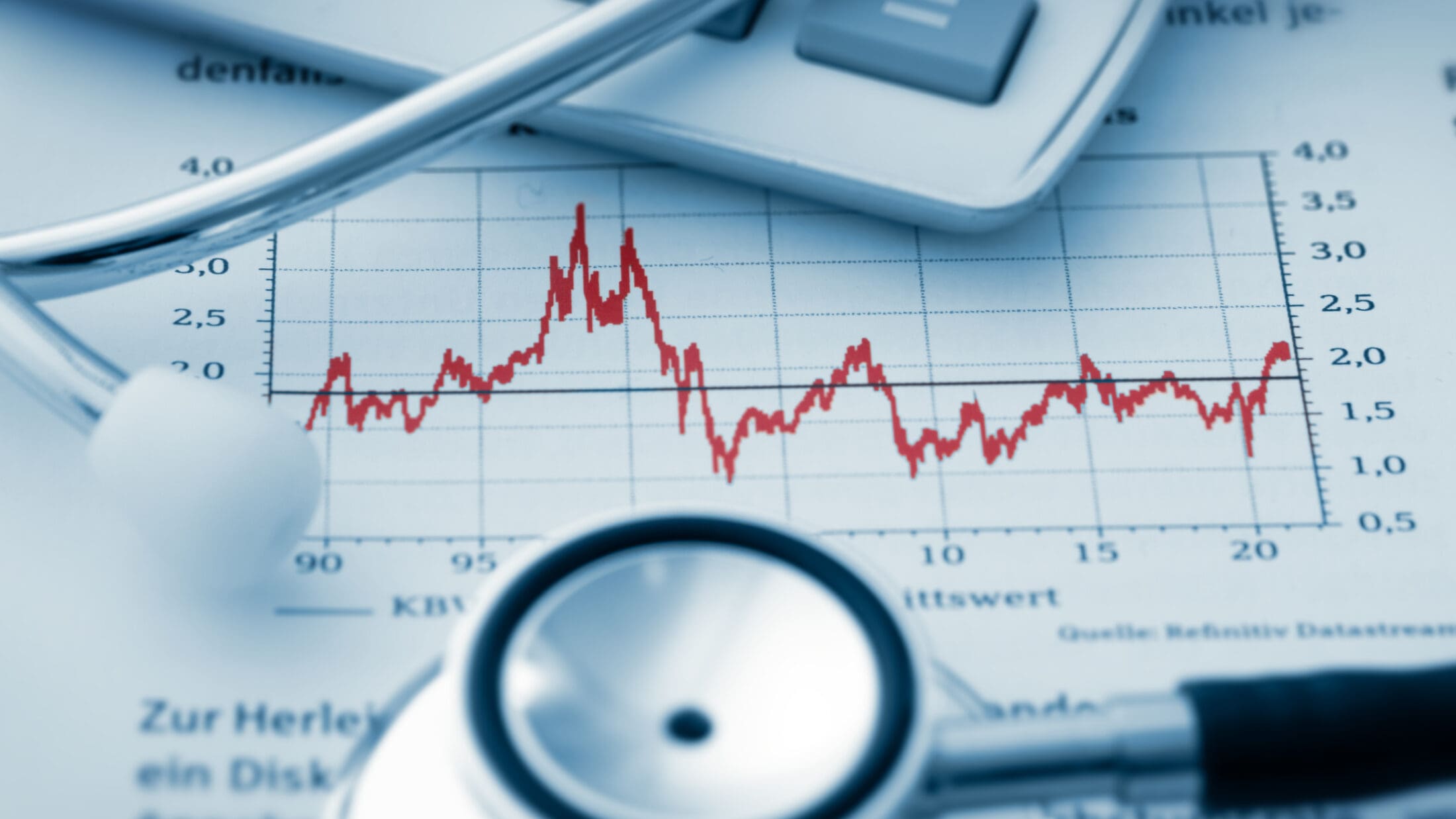 Chart, desktop calculator and stethoscope HNS Pharma can assist in growing your business with our market strategy